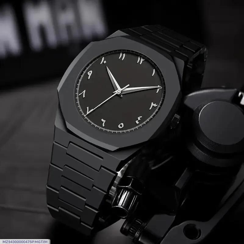 Black Arabic Aura – The Watch That Speaks Culture