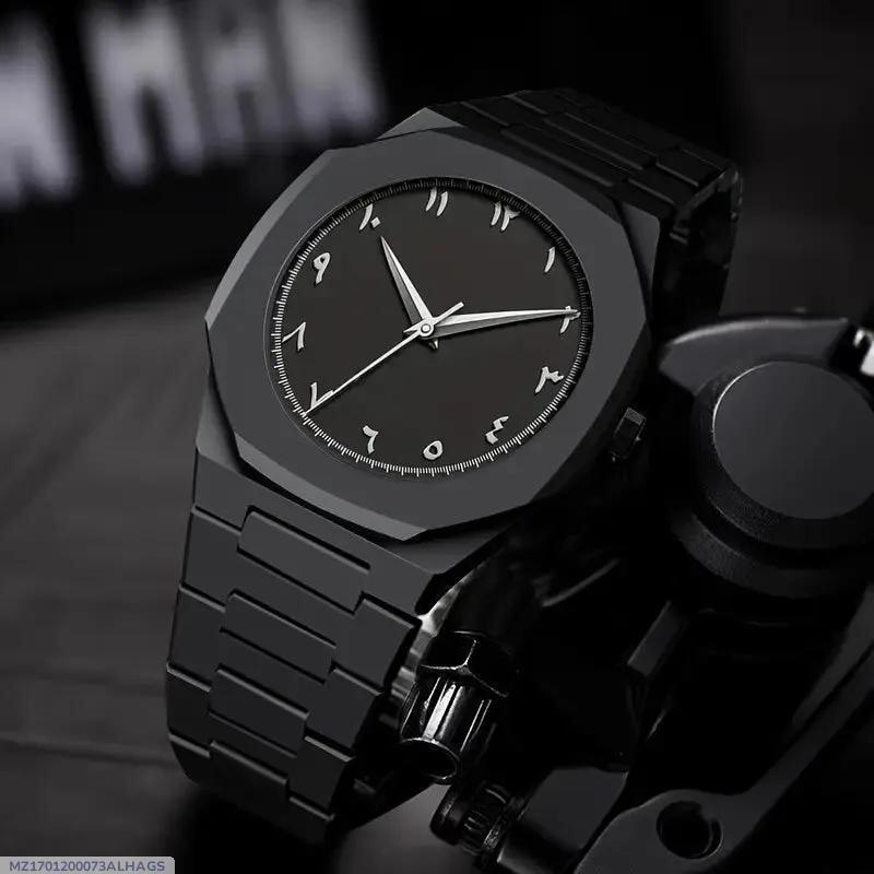 Black Arabic Aura – The Watch That Speaks Culture